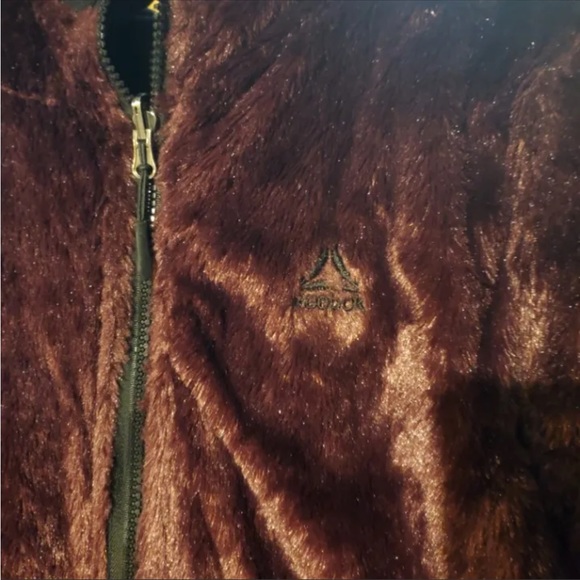 Reebok NewWithoutTags XS reversible parka, puffer coat hooded - Picture 4 of 10